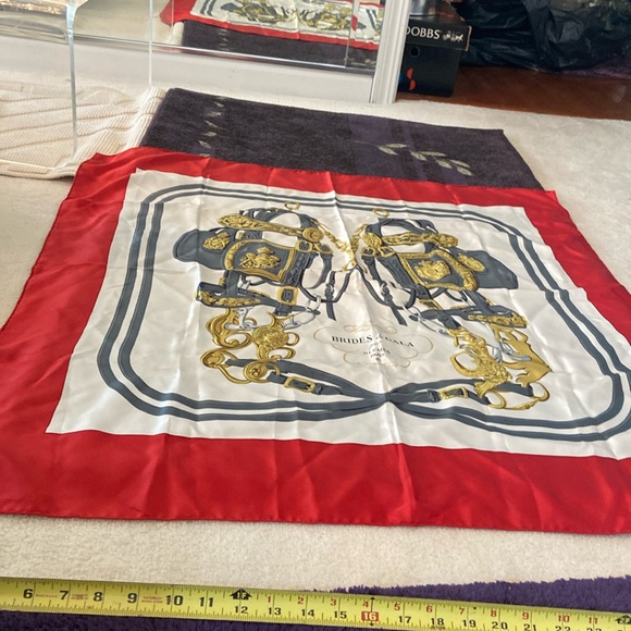 Herme’s Silk Scarf - Picture 1 of 6